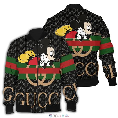 mickey gucci jacket|mickey mouse wearing Gucci.